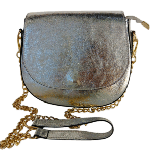 Srebna Listonoszka Skórzana – Borse in Pelle