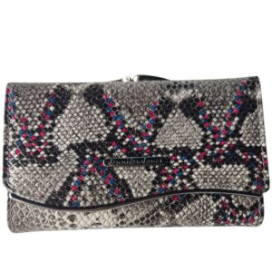 Portfel damski Jennifer Jones skóra lakierowana