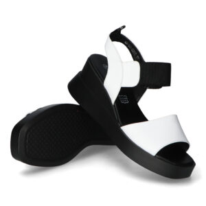 Sandały damskie Haidra LM 2898-3  - białe