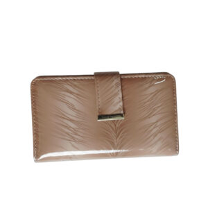 Jennifer Jones portfel skóra naturalna beżowy