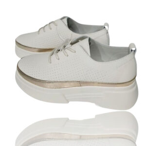 Adidasy damskie skórzane kolor biały