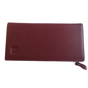 Portfel damski skórzany VerMari Morbido ciemna czerwień