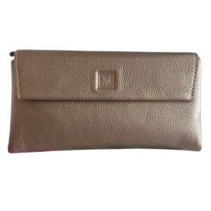 Portfel damski Skórzany VerMari Morbido DEEP SILVER