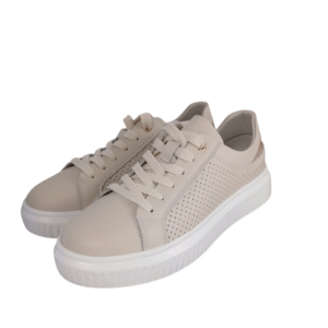 Półbuty damskie Beżowe skóra naturalna GOODIN