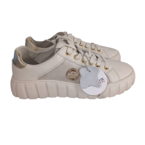 Beżowe Sneakersy Damskie Santorio