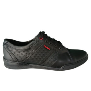 Buty męskie Skórzane Czarne Polbut