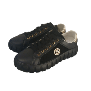 Półbuty damskie Czarne Santorio