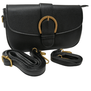 Torebka Listonoszka Damska Czarna