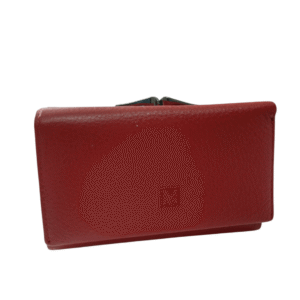 Portfel damski VerMari skórzany Czerwony
