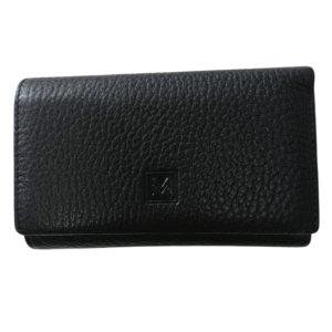 Portfel damski VerMari skórzany czarny