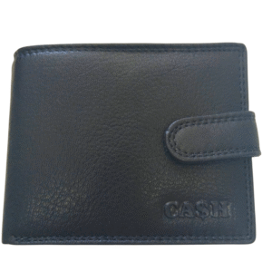 Portfel Męski Skórzany Czarny