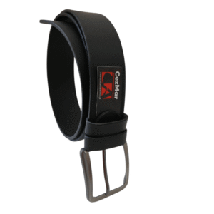 Pasek męski skórzany Czarny CezMar