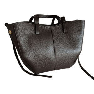 VERA PELLE torebka damska skórzana Brązowa shopper hit sezonu