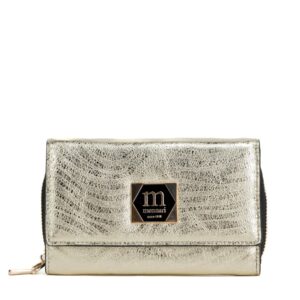 Portfel damski Monnari Złoty skórzany PUR0130-M23