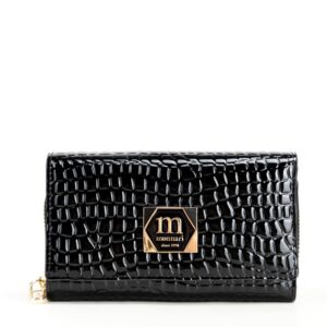 Portfel damski Monnari czarny skórzany PUR0130-M20