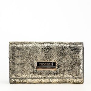 Portfel damski złoty Skórzany Monnari PUR0140-M23