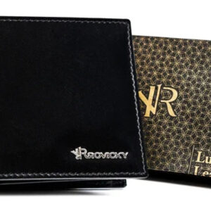 MAŁY PORTFEL MĘSKI ROVICKY CZARNY RV-5001-AAX/3661