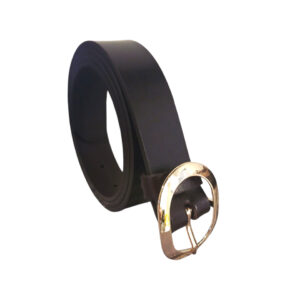 PASEK DAMSKI SKÓRZANY CIEMNY BRĄZ 110 CM