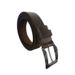 PASEK MĘSKI SKÓRA NATURALNA BRĄZOWY 115 CM