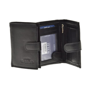MĘSKI PORTFEL SKÓRZANY CZARNY WILDS N4L-P-GTS/7653