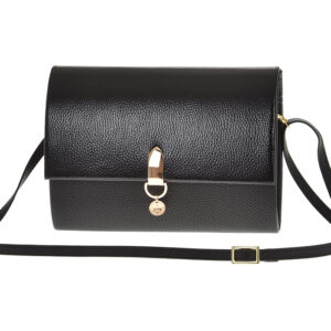 DAMSKA TOREBKA KOPERTÓWKA CZARNA LAURA BIAGGI LA29