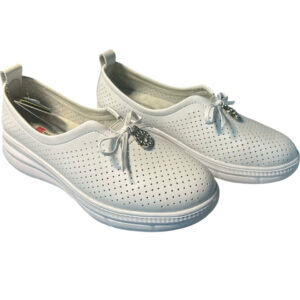 BUTY DAMSKIE WIOSNA LATO BIAŁE SANTORIO