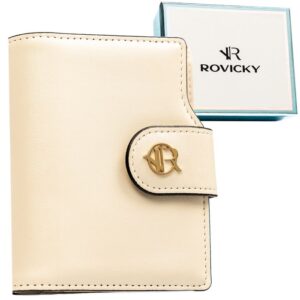 PORTFEL DAMSKI ROVICKI Beżowy EKOSKÓRA